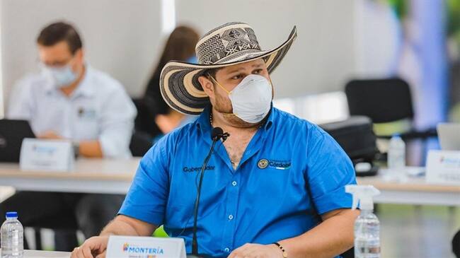 Gobernador de Córdoba, Orlando Benítez. Foto: Cortesía