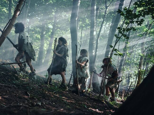 Imagen de referencia tribu prehistórica. Foto: Getty Images