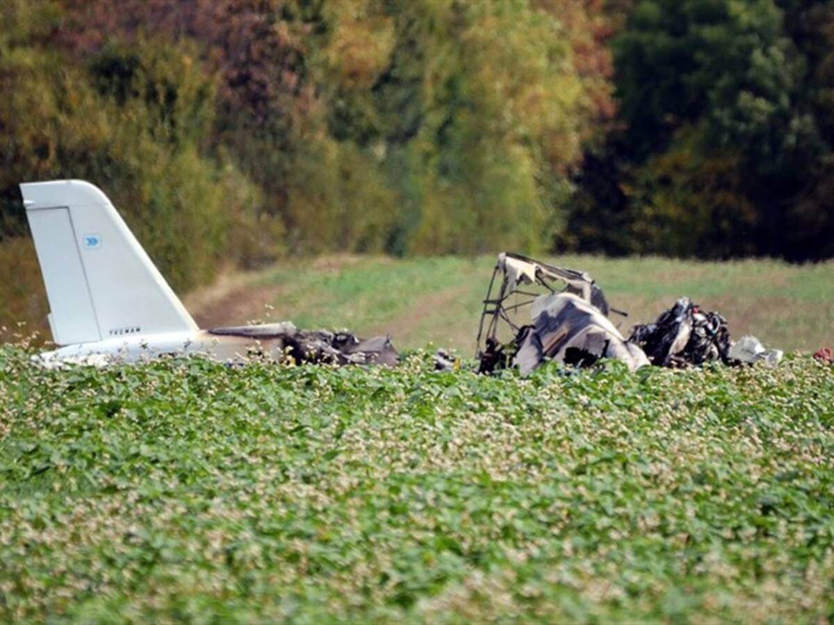 Se accidentó un avión ultraliviano en Villa de Leyva, Boyacá