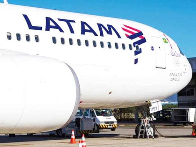 Avión de Latam Airlines.