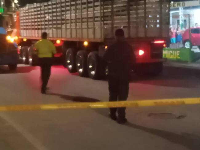Menor de edad murió al ser arrollado por una tractomula en Santa Marta Foto: Cortesía Soy samario noticias