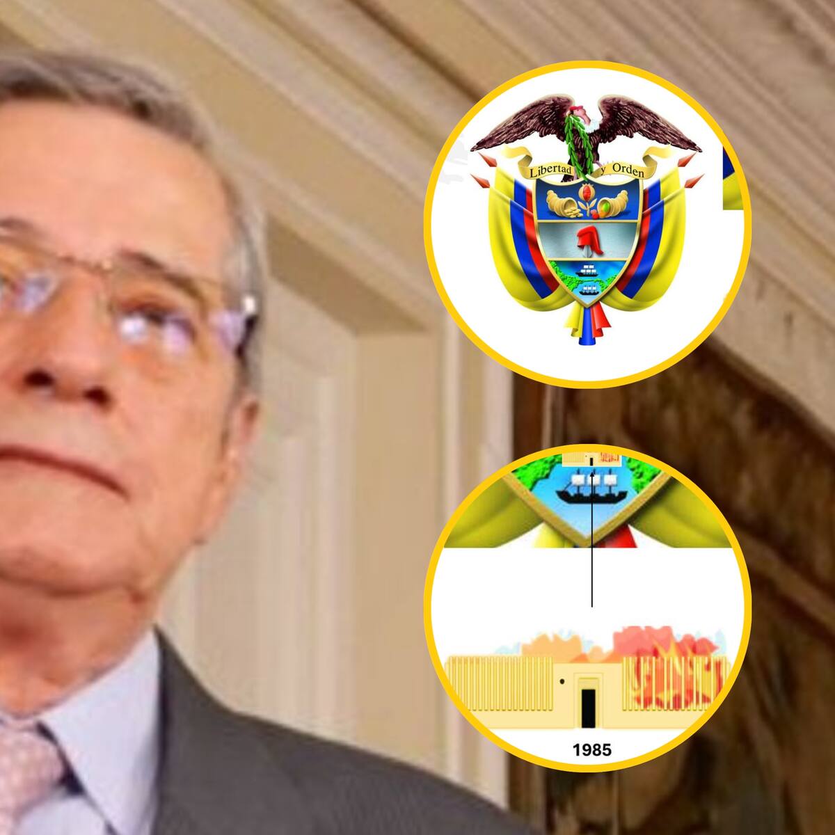 Exmagistrado propone incluir Holocausto del Palacio de Justicia en el escudo nacional