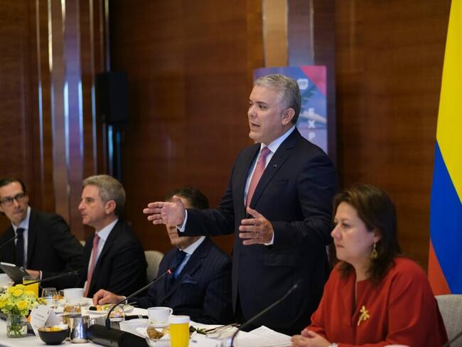 A nadie le puede pasar por la cabeza que se van a suspender las elecciones, yo soy un demócrata: Duque le responde a Petro. Foto: Colprensa.