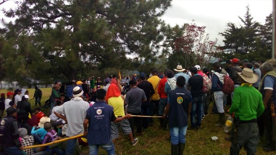 Comunidades anuncian cierre de vías alternas en Cauca. Foto: La W