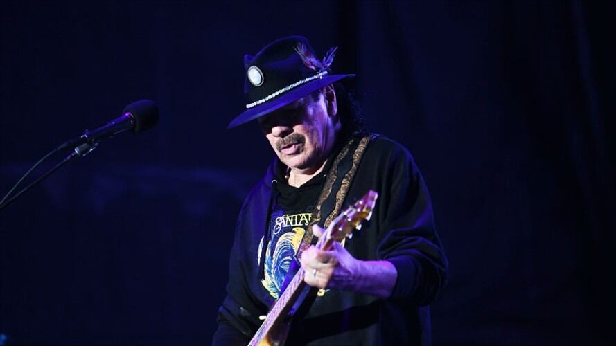 Carlos Santana. Foto: Getty Images