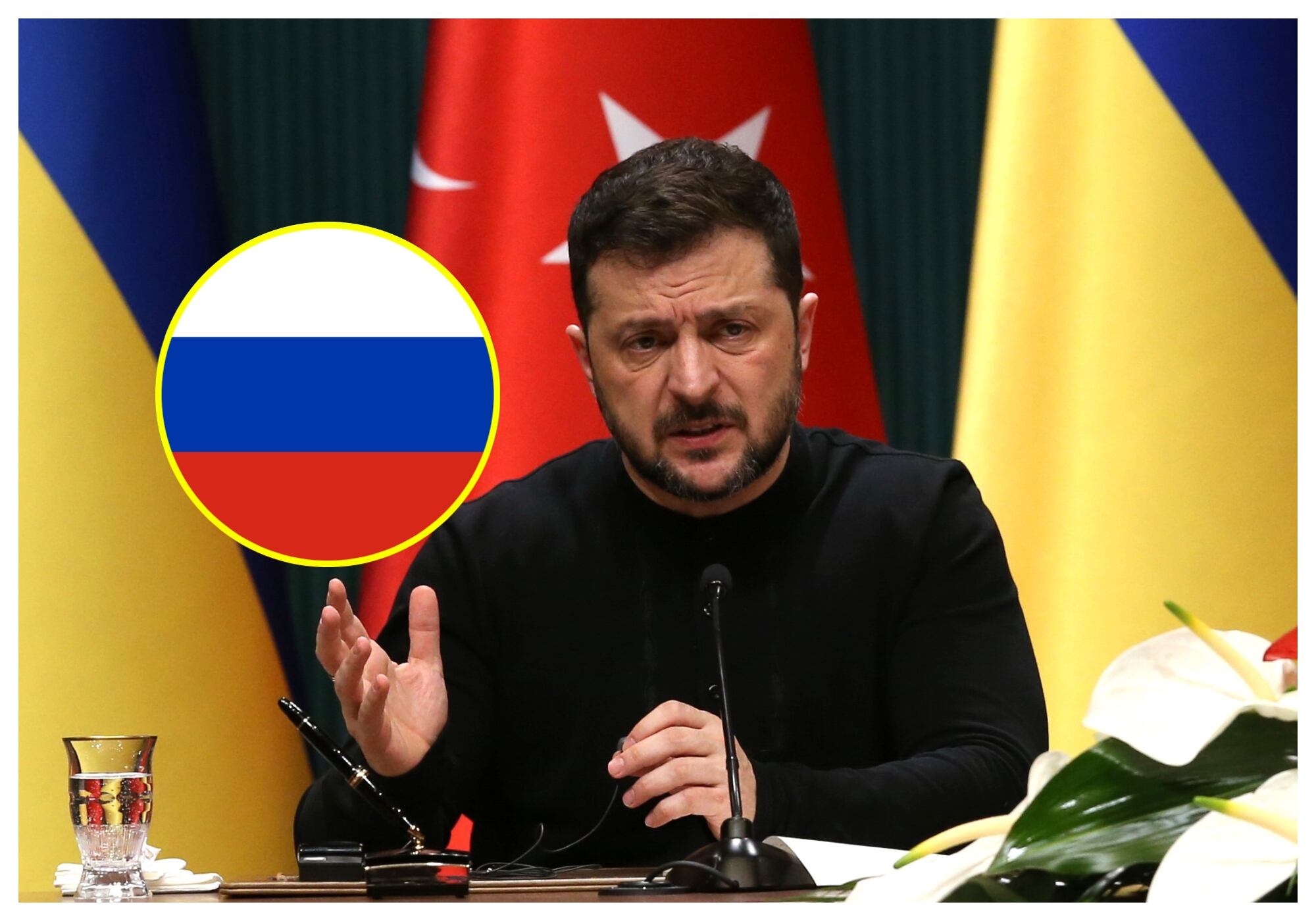 Volodímir Zelenski pidió mantener la presión sobre Rusia y usar para defensa los activos congelados. Foto: EFE.