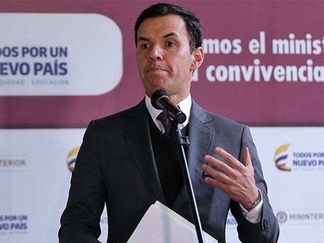 Guillermo Rivera, ministro del Interior. Foto: Colprensa