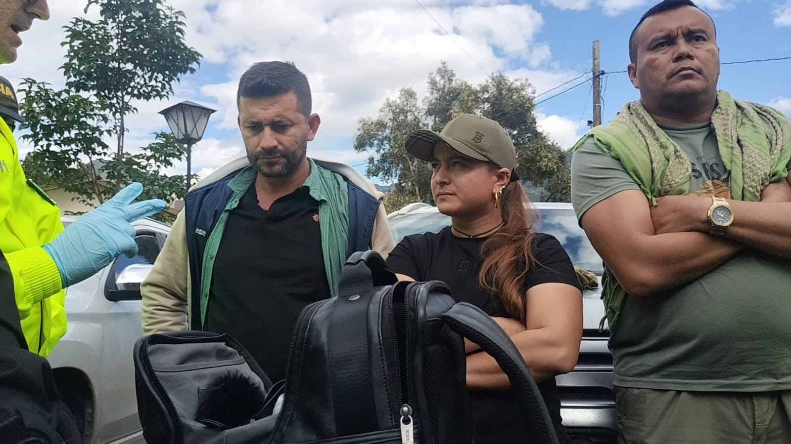 Alias ‘Firu’, ‘Erika’ y ‘Ramiro’, cabecillas del Estado Mayor Central. Foto: Suministrada