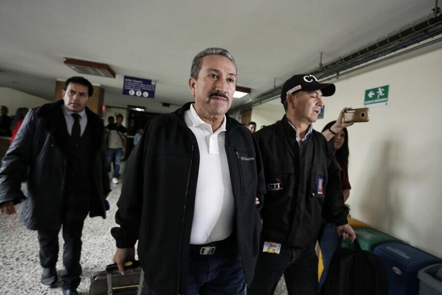 Hugo Aguilar, exgobernador de Santander y condenado por paramilitarismo. Foto: Colprensa.