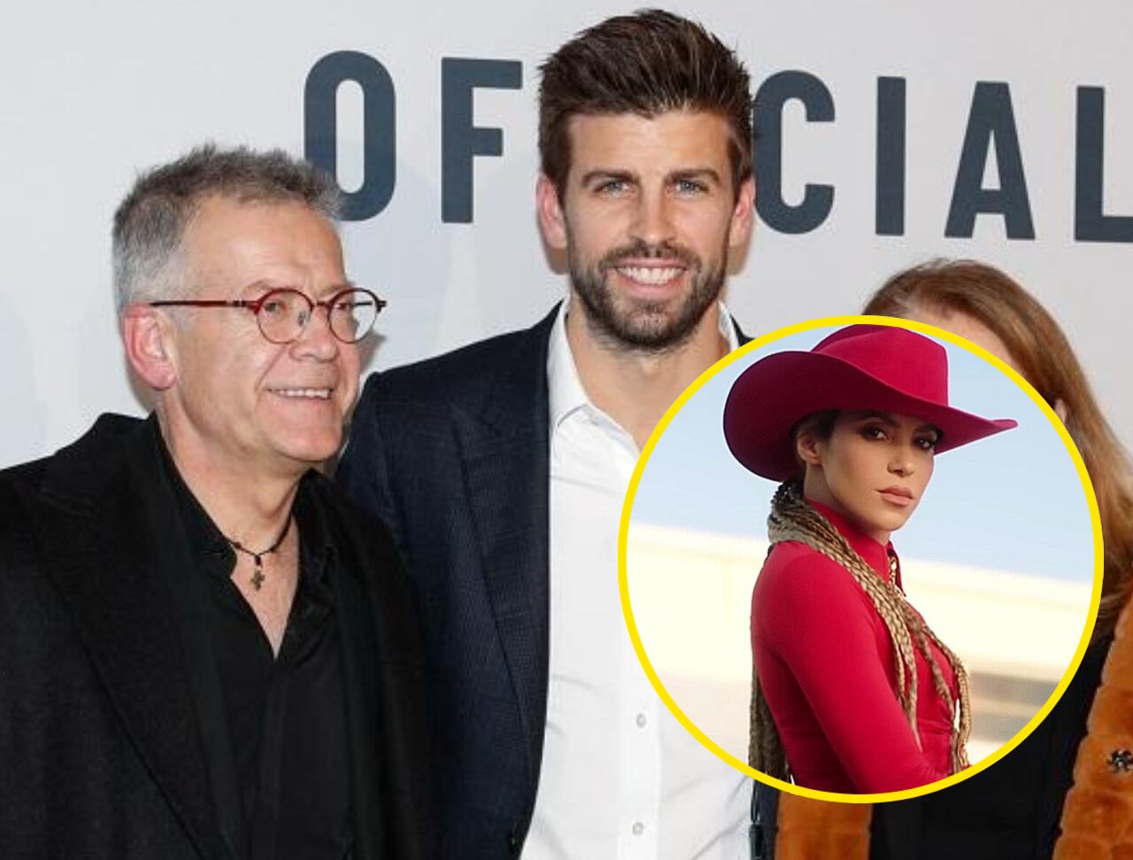 Gerard Piqué y sus padres | Foto: GettyImages