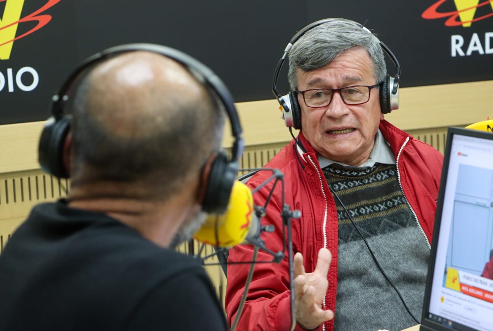 Pablo Beltrán en Sigue La W. Foto: W Radio.