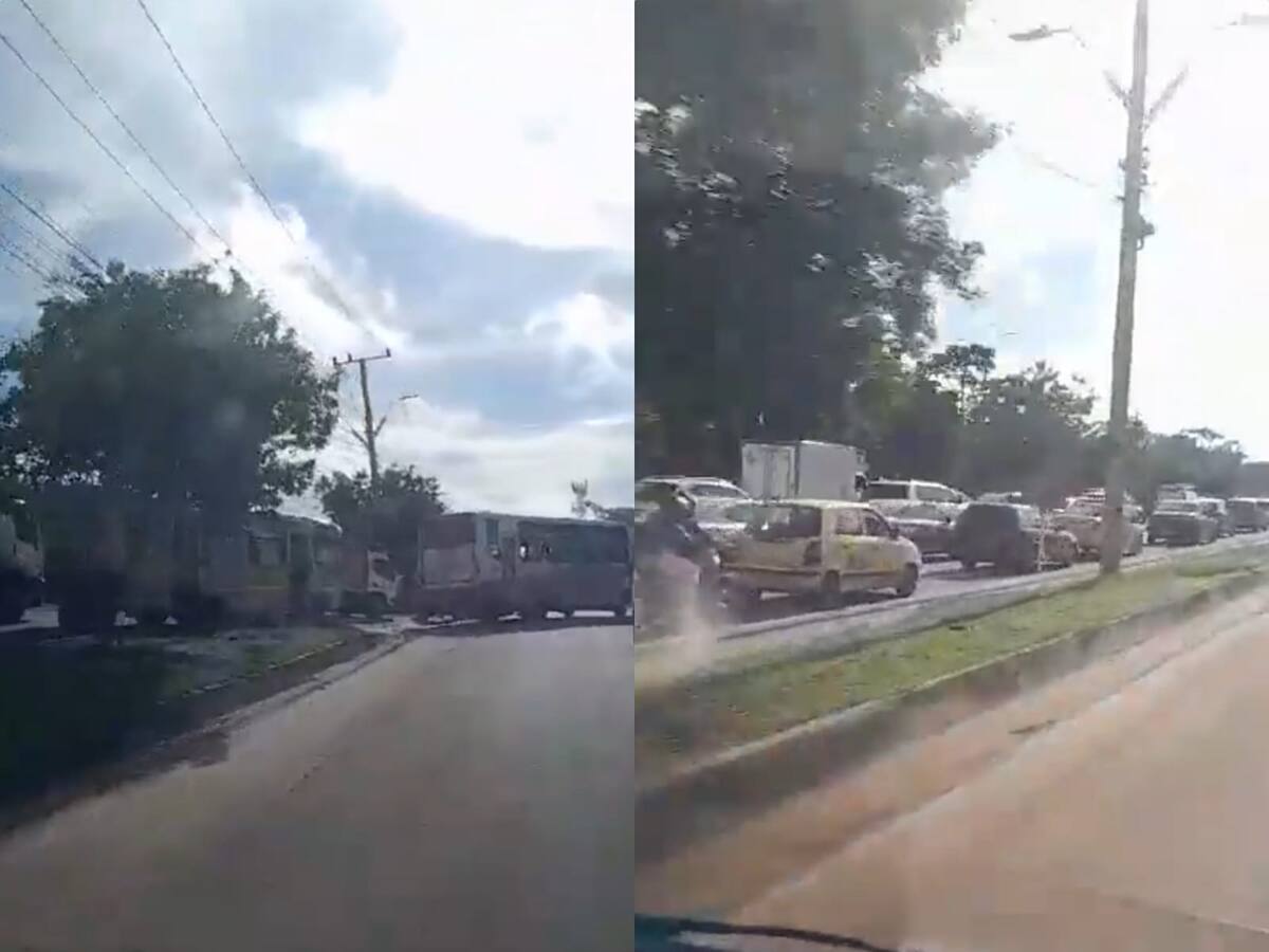 Bloqueos en Barranquilla por corte de energía: van 3 protestas en 24 horas contra Air-e