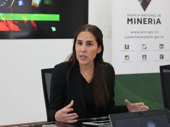 Silvana Habib Daza, presidenta Agencia Nacional de Minería. Foto: Colprensa