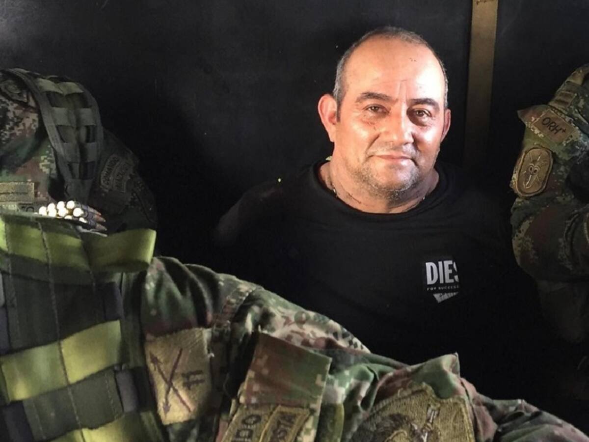 “Ante la presencia de las tropas, ‘Otoniel’ decidió no enfrentarse y ser capturado”: MinInterior