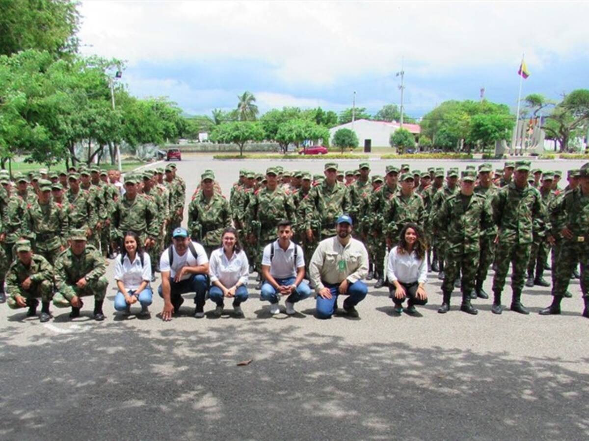 Continúa capacitación a militares para evitar tráfico de fauna silvestre en el Magdalena