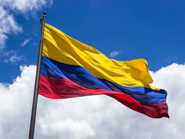 Bandera de Colombia. Foto:Getty