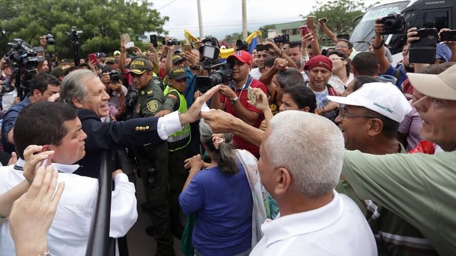 Secretario general de la OEA, Luis Almagro, no descarta intervención militar en Venezuela. Foto: