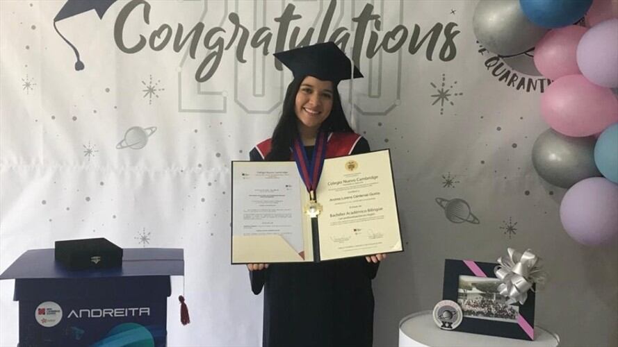 Estudiante santandereana es  la primera mujer con puntaje perfecto en Pruebas Saber 11. Foto: Suministrada