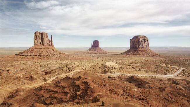 La mujer y sus hijos cruzaban el desierto de Arizona para poder llegar a Estados Unidos y así poder cumplir su sueño americano.. Foto: Getty Images