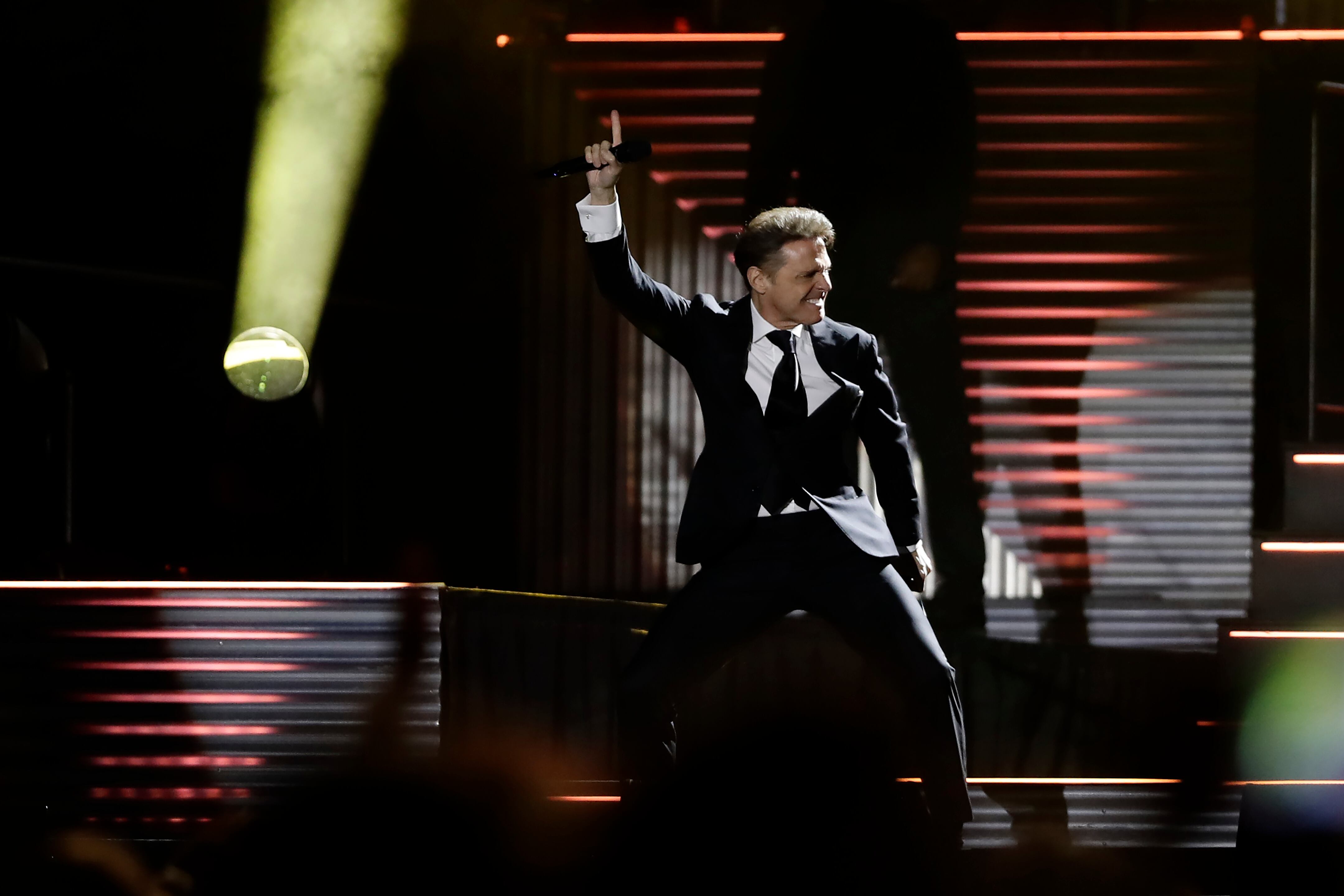 El cantante mexicano Luis Miguel, en San Salvador (El Salvador). EFE/Rodrigo Sura