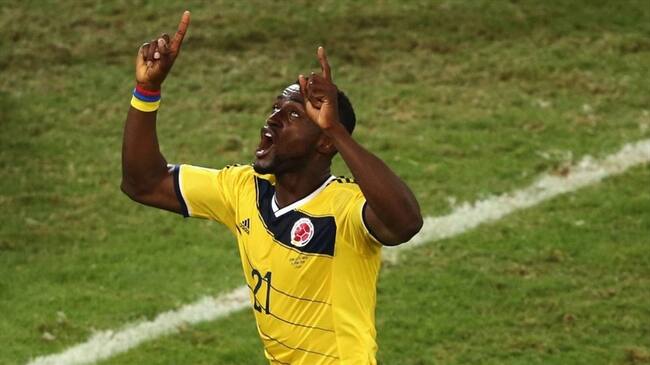 Jackson Martínez en el Mundial de Brasil 2014. Foto: Getty Images/Warren Little