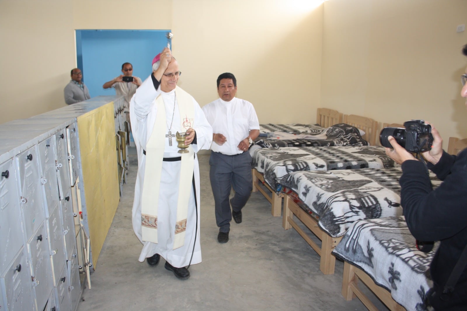 León XIV pidió la liberación de periodistas encarcelados . EFE/ Augusto Martínez