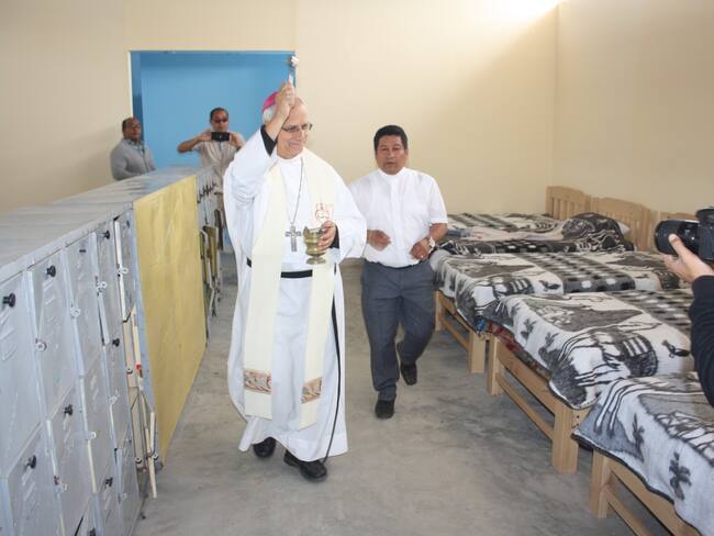 León XIV pidió la liberación de periodistas encarcelados . EFE/ Augusto Martínez