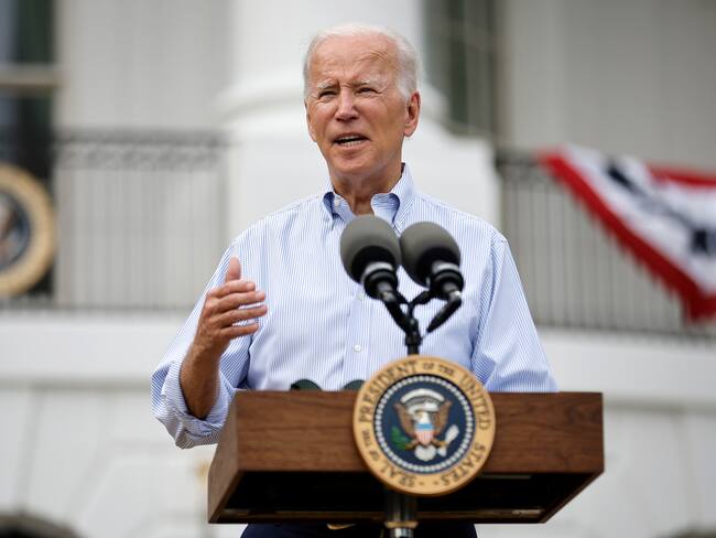 Joe Biden, el presidente de Estados Unidos, desde Washington. (Photo by Chip Somodevilla/Getty Images)