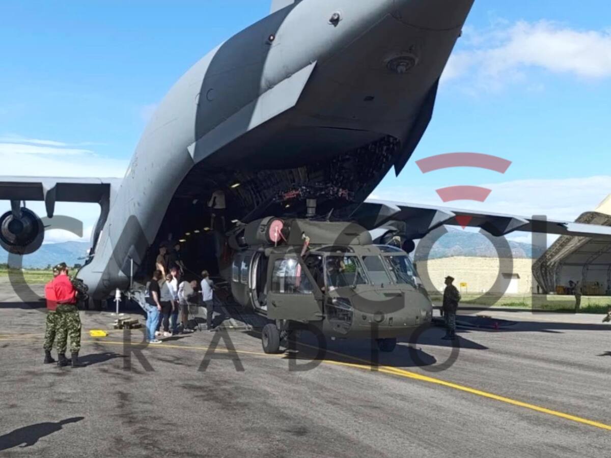 Así fue el despliegue de EEUU en Colombia: llegaron con helicópteros Black Hawk a Tolemaida