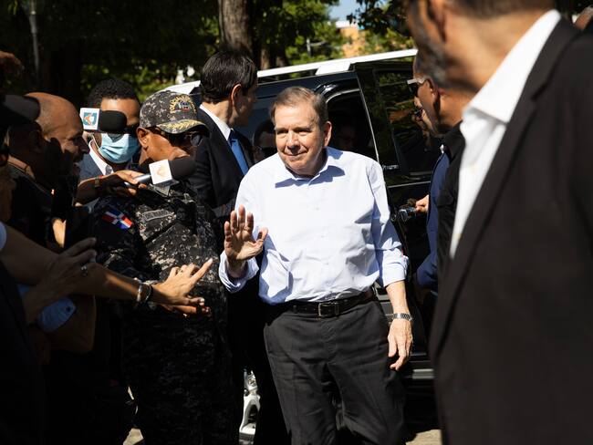 El opositor venezolano Edmundo González FOTO: EFE/ Orlando Barría