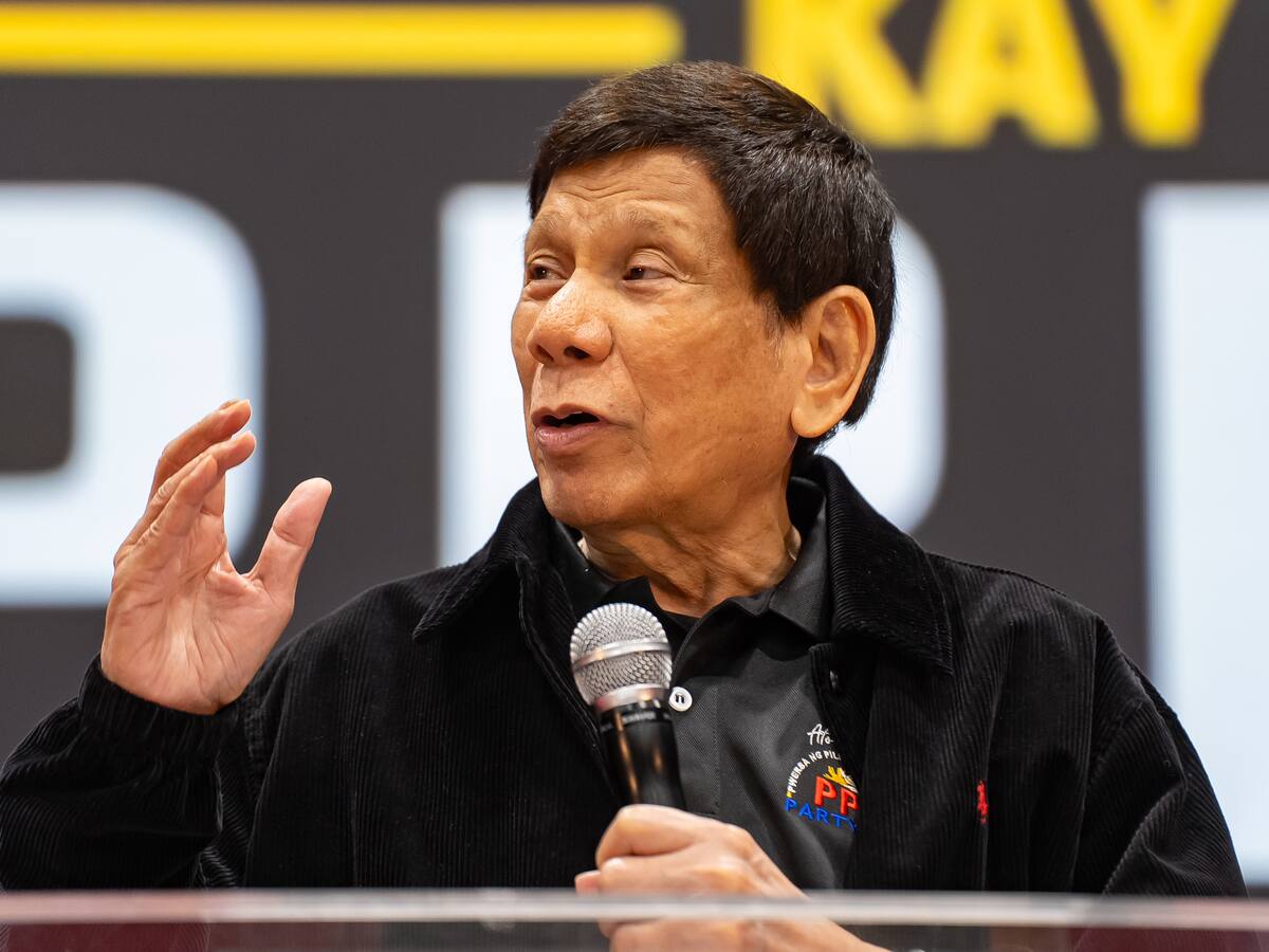 Corte Penal Internacional pidió mantener en prisión a expresidente filipino por riesgo de fuga