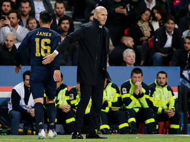 Según Zidane, ni Bale ni James están lesionados, pero tampoco disponibles. Foto: Getty Images