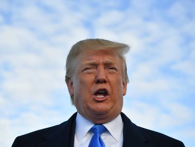 Esto se está haciendo para reducir o eliminar en gran medida la inmigración ilegal que viene de México a Estados Unidos, aseguró Trump.. Foto: Getty Images