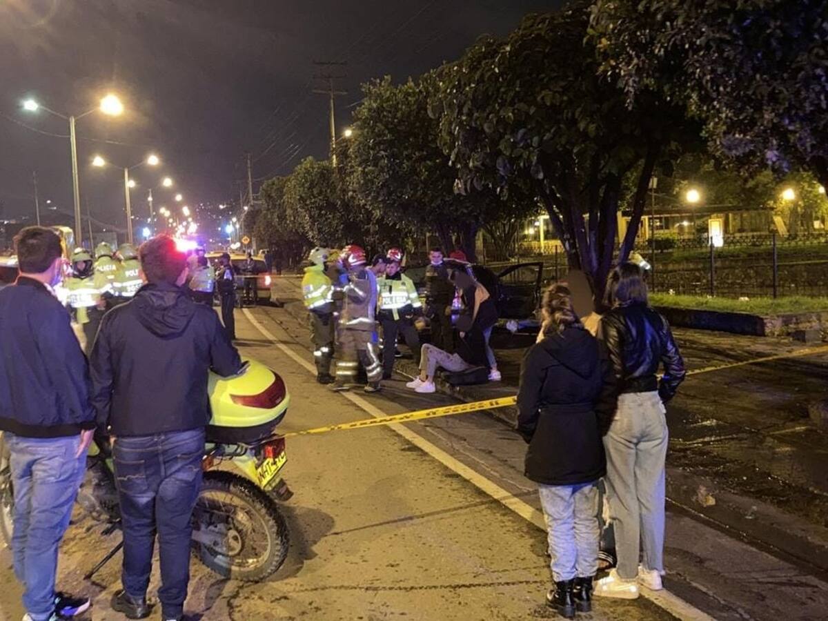 Continúan hospitalizados cinco jóvenes heridos en un accidente de tránsito en Tunja