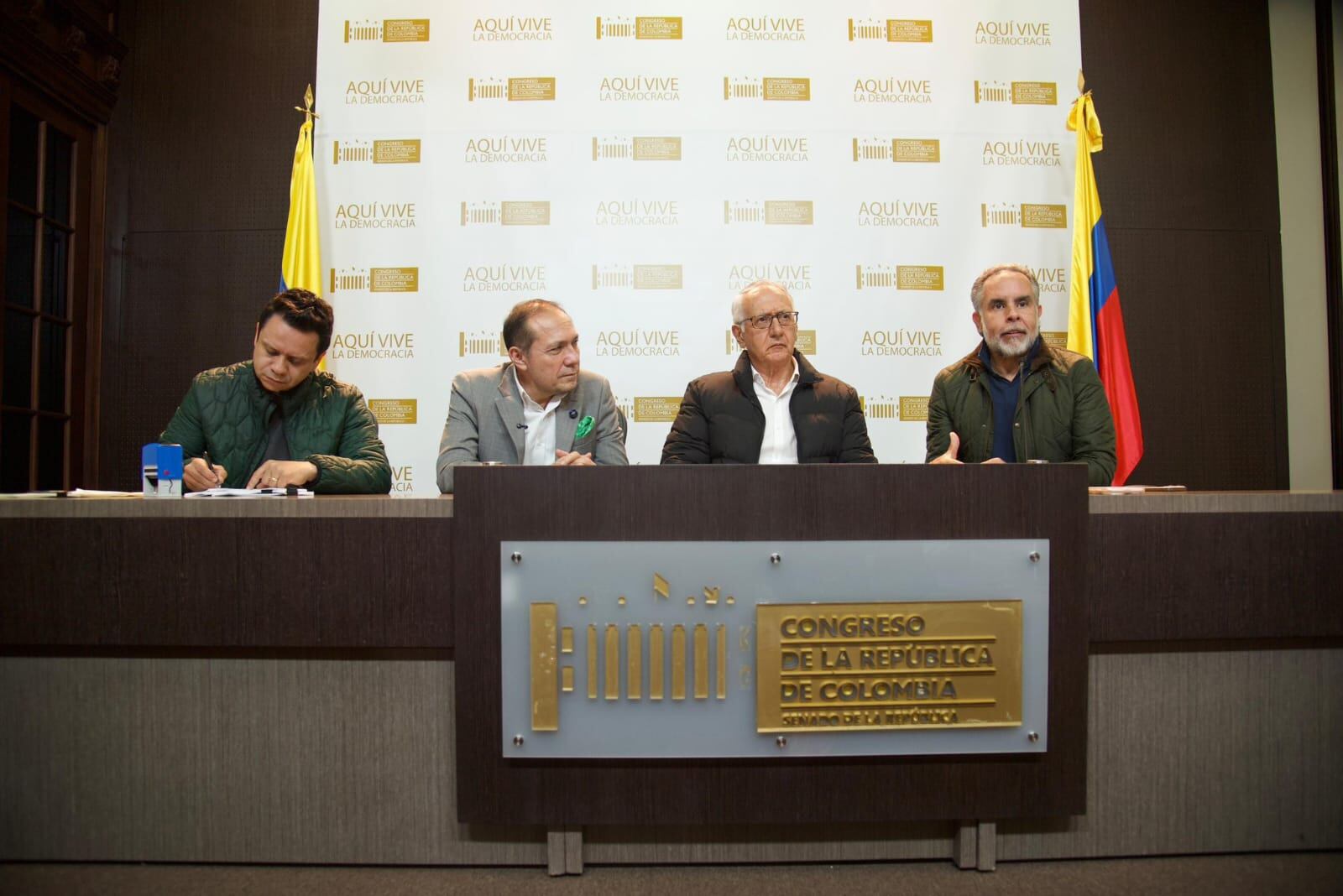 Radicación de la nueva consulta popular. 19 de mayo de 2025. Foto: suministrada.