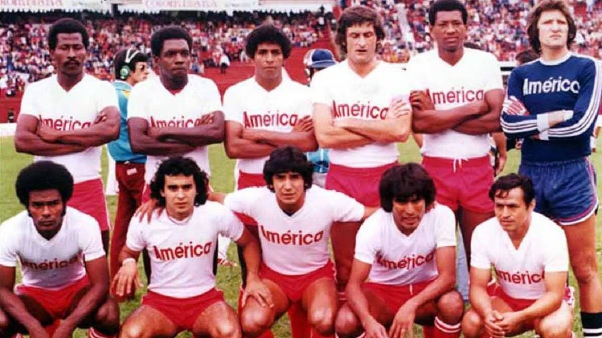 Equipo del América de Cali campeón en 1979. FOTO: Diario AS