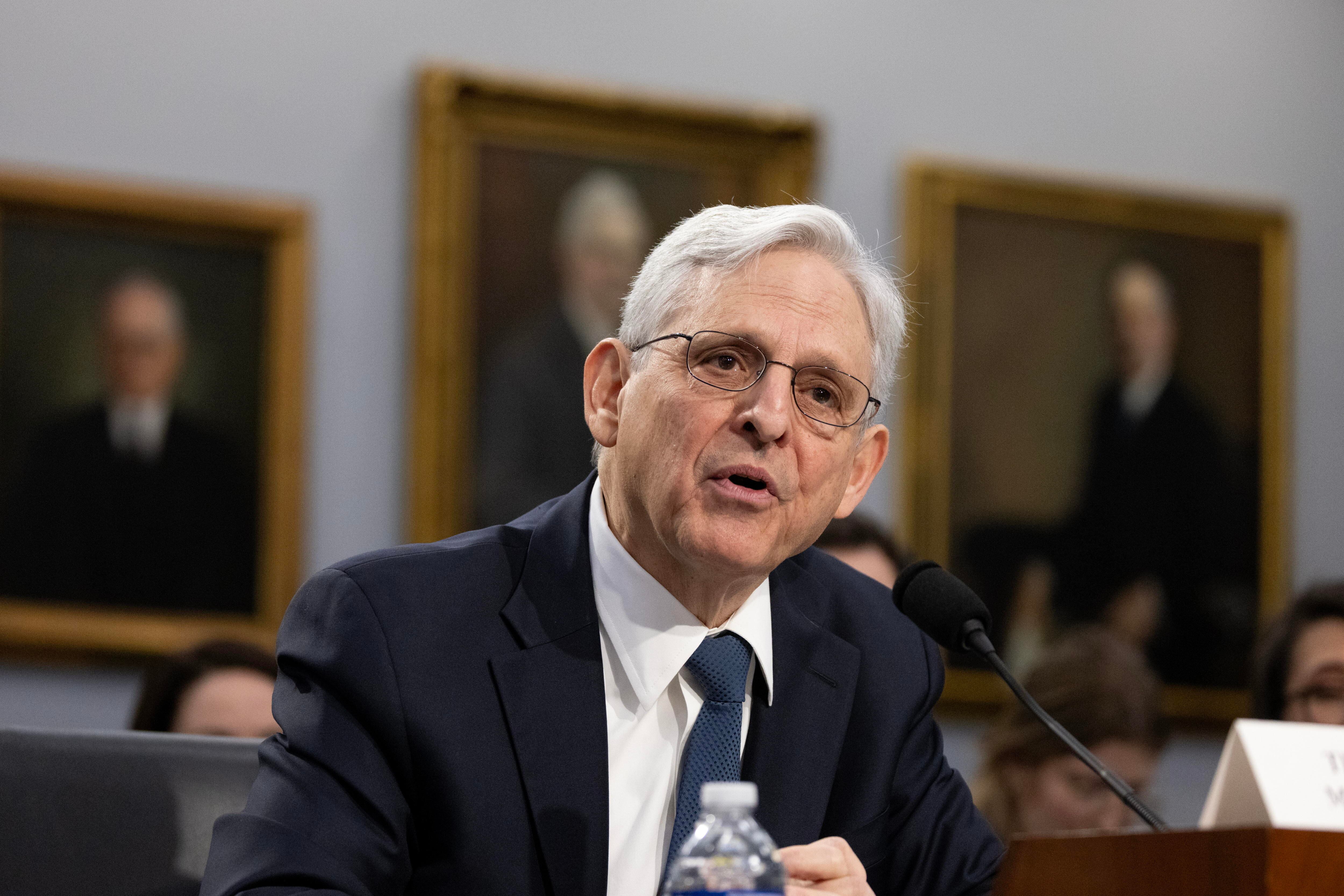Merrick Garland. Foto: EFE/ Michael Reynolds