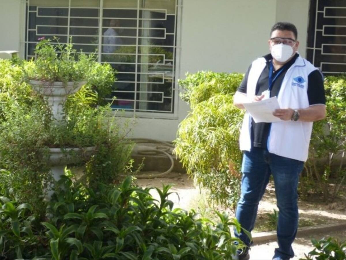 Un orzuelo salvó al contralor de Santa Marta de una audiencia en su contra