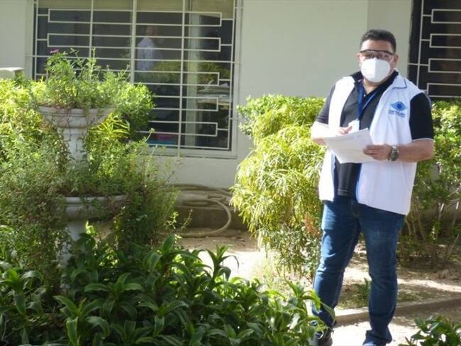 Un orzuelo salvó al contralor de Santa Marta de una audiencia en su contra. Foto: Contraloría de Santa Marta