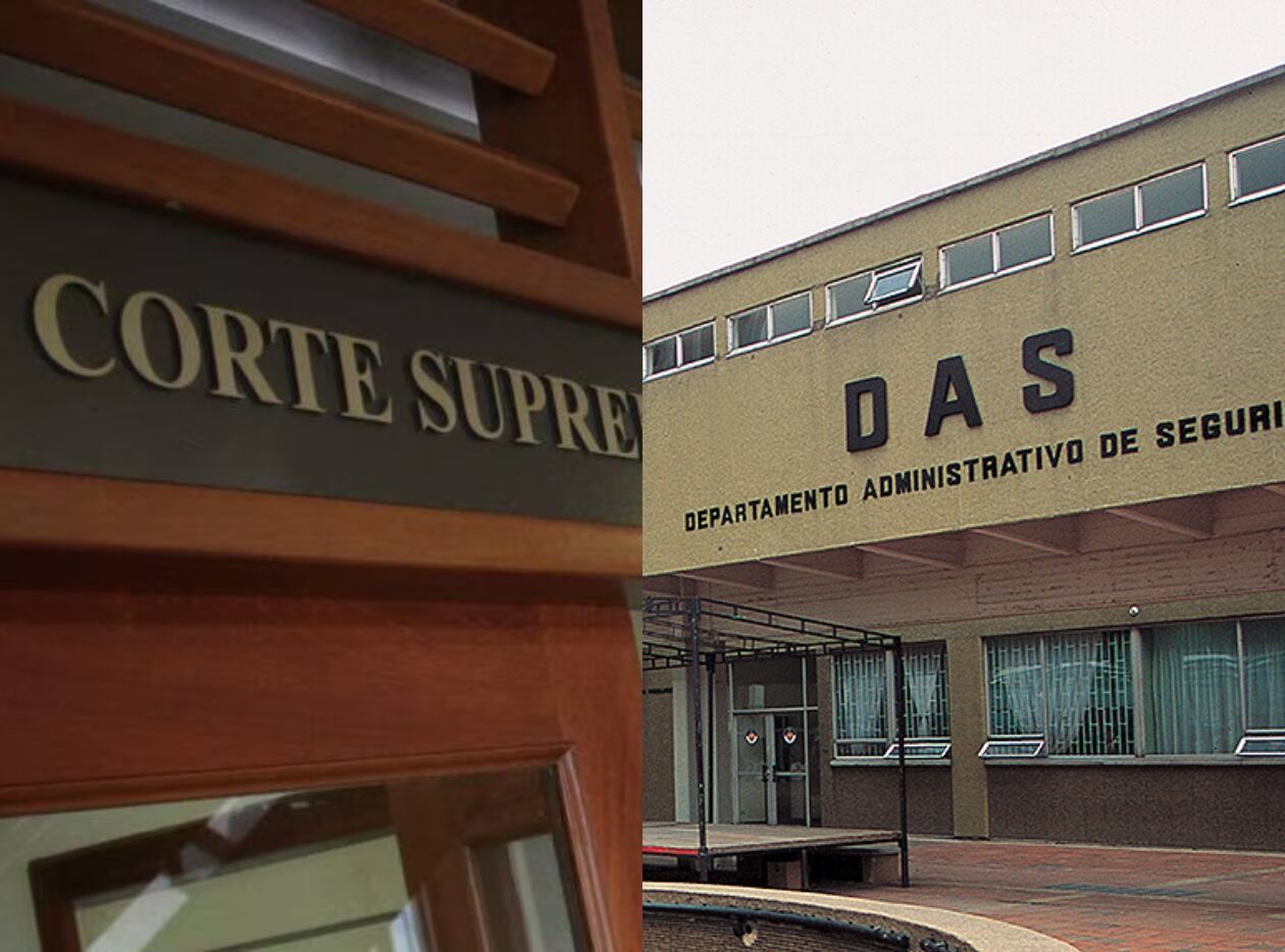 Corte Suprema de Justicia y el Departamento Administrativo de Seguridad | Fotos: Colprensa