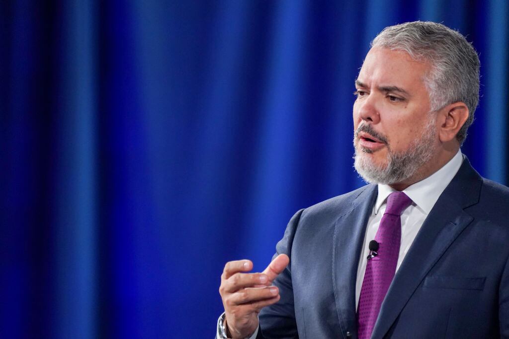 Expresidente Iván Duque. (Photo by Leigh Vogel/Getty Images for Concordia Summit)