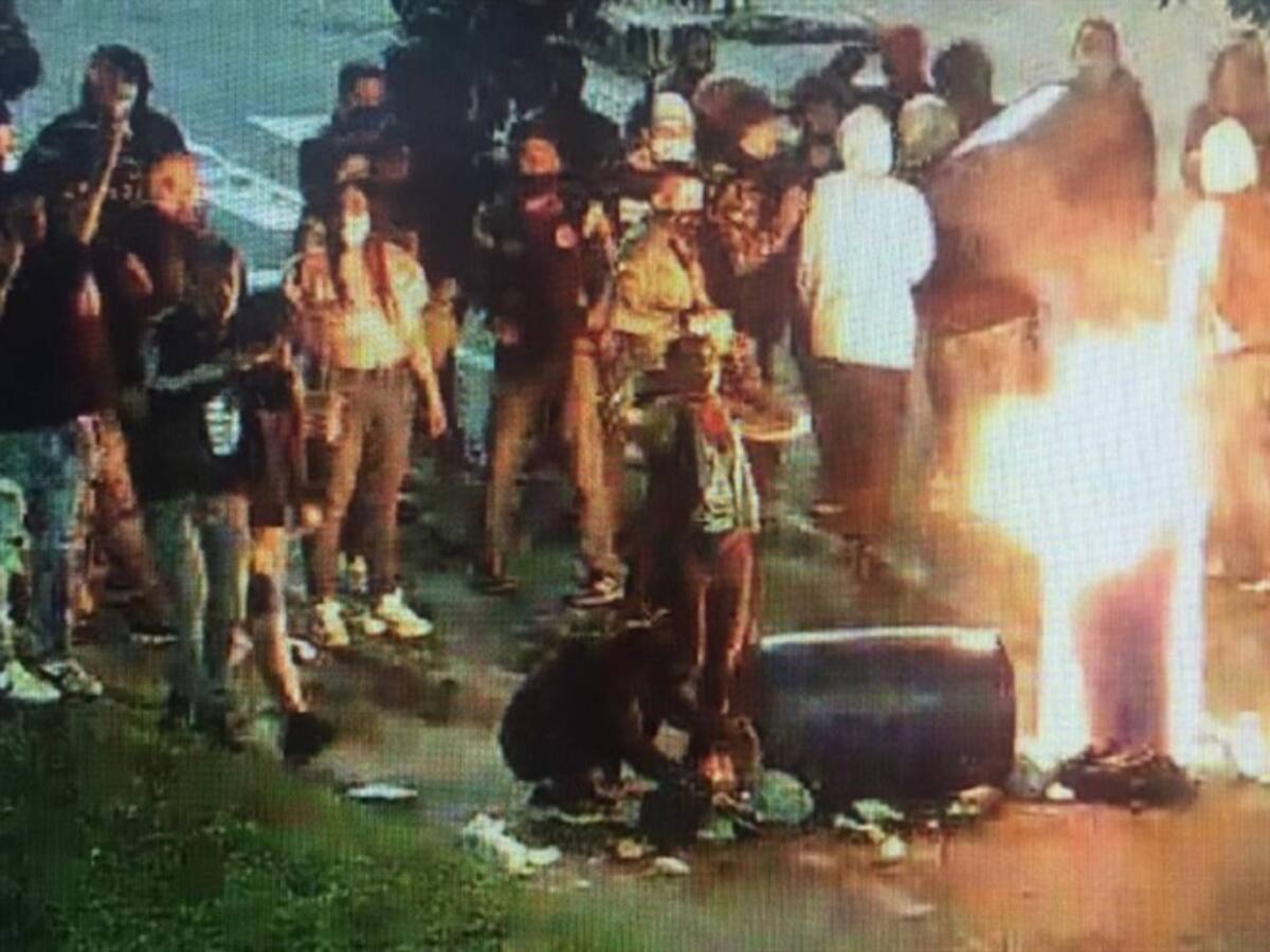 Autoridades de Manizales evitaron disturbios de manifestantes en la noche del viernes