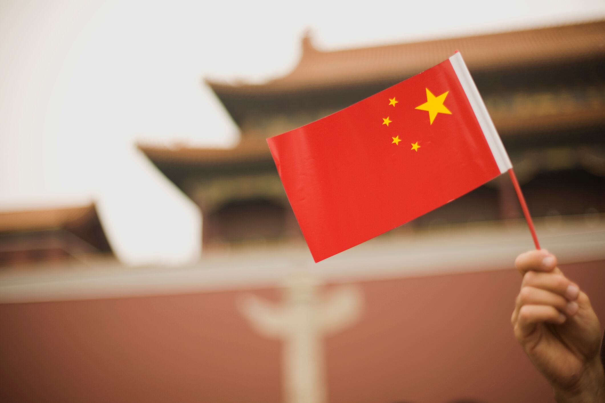 Bandera de China. Foto: Getty Images