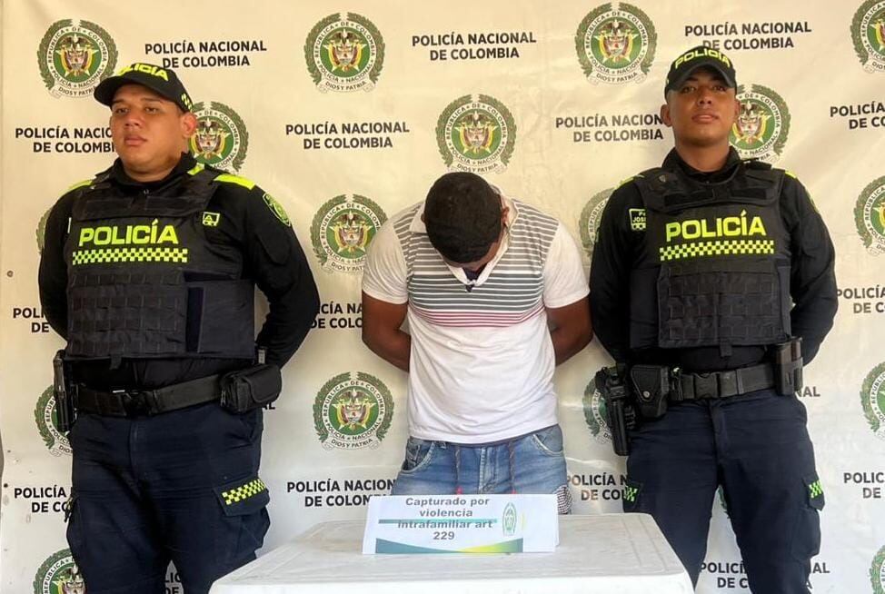 Capturado por violencia intrafamiliar