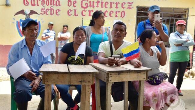 El general Jorge Herrera, comandante de la Brigada 29 del Ejército, respondió a las denuncias de la Defensoría del Pueblo. Foto: Defensoría