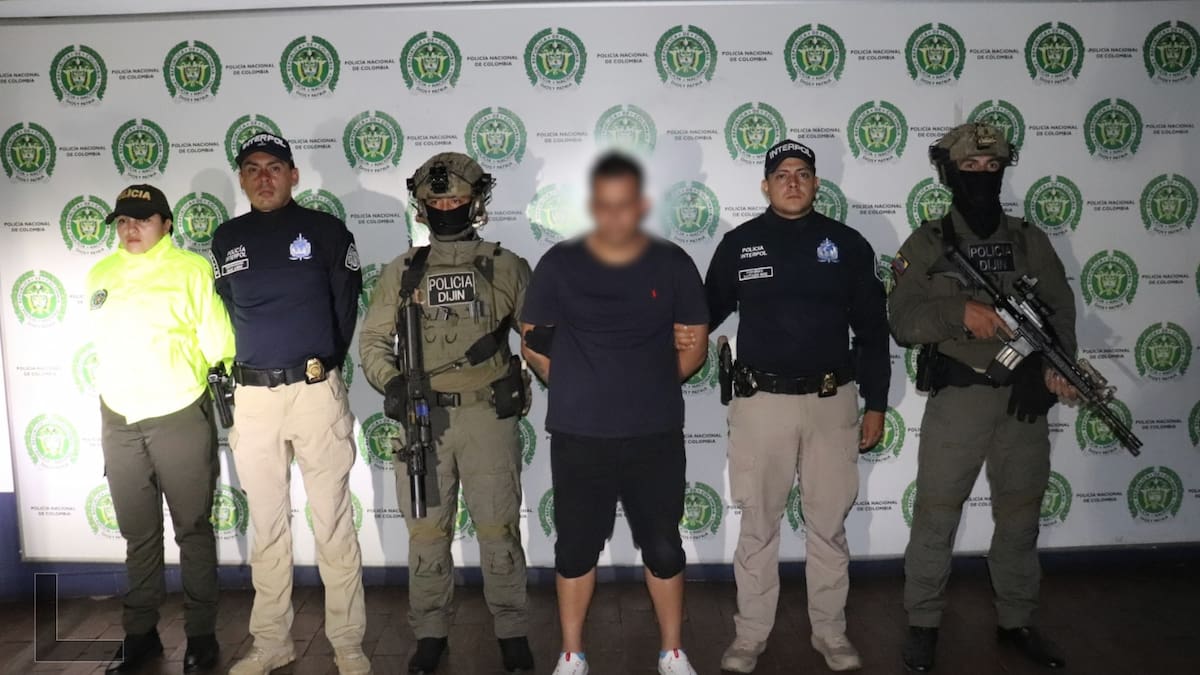 Capturan a uno de los criminales más buscados del Tren de Aragua en Bogotá