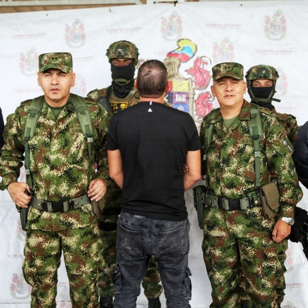 Francisco René Castro, alias ‘Mono Pacho’. Crédito: Ejército Nacional.