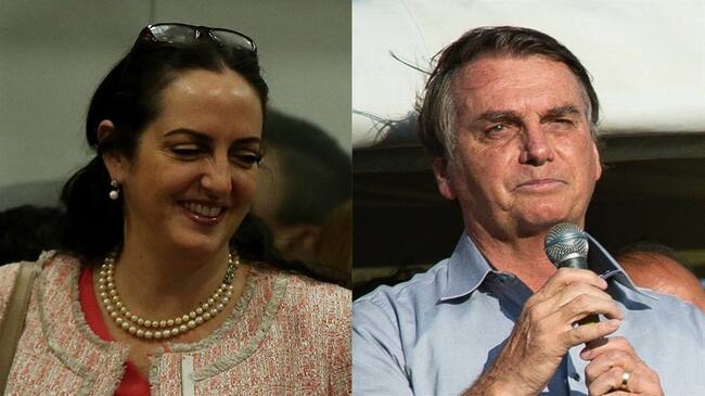 María Fernanda Cabal se mostró descrestada por discurso a favor de la Policía de Bolsonaro. Foto: Colprensa/ Getty Images