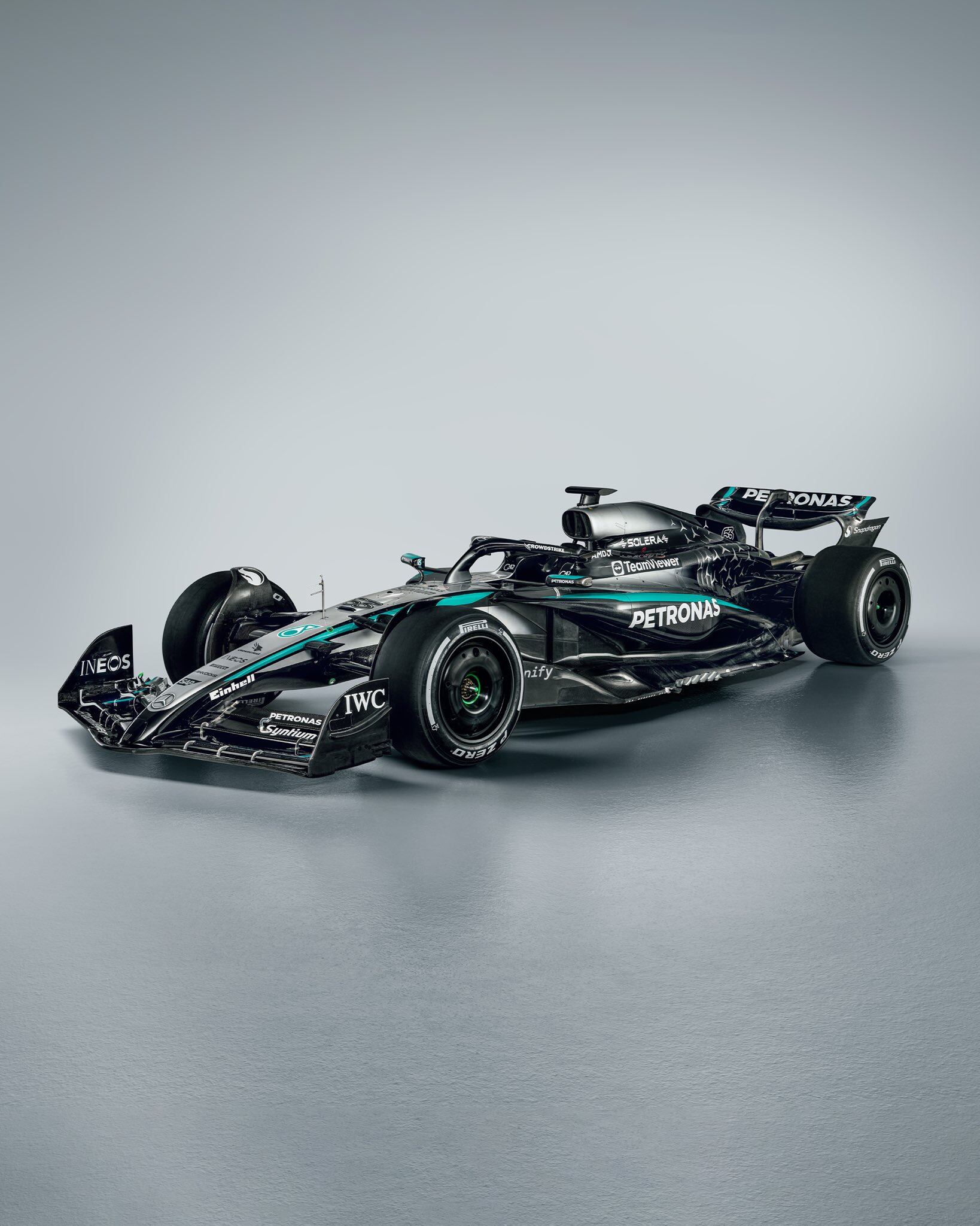 Foto: Cuenta oficial de Mercedes-AMG PETRONAS F1 Team de X