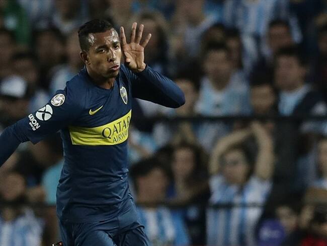 El partido entre el Boca y el Racing (2-2) fue el más trascendente de la octava fecha de la Superliga de primera división del fútbol argentino. Foto: Agencia AFP